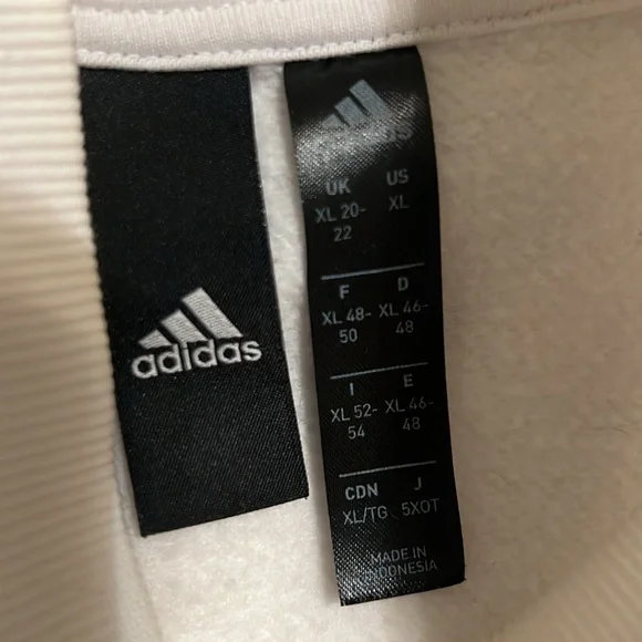 ❤️Like new White Adidas sweatshirt XL - Picture 4 of 4